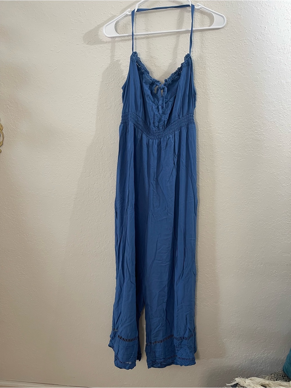 O'Neill Blue Drawstring Waist Jumpsuit - Picture 2 of 8